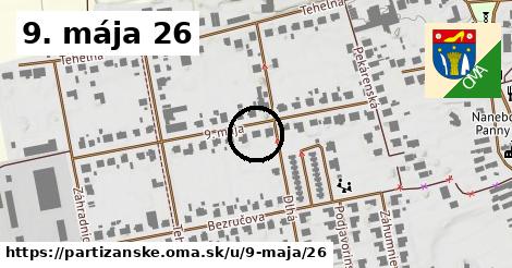 9. mája 26, Partizánske