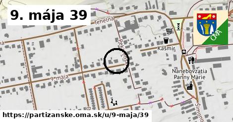 9. mája 39, Partizánske