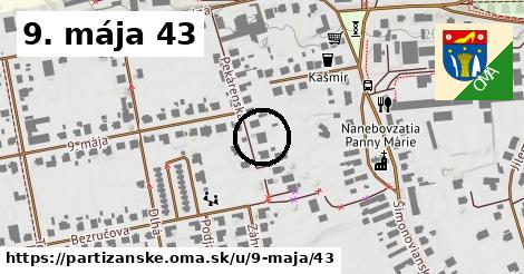 9. mája 43, Partizánske