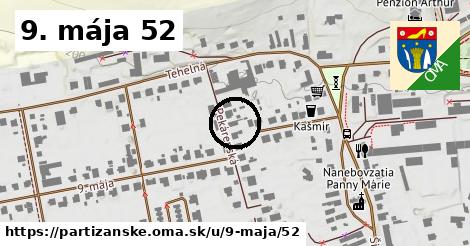 9. mája 52, Partizánske