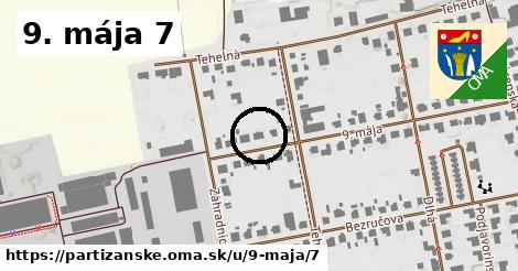 9. mája 7, Partizánske