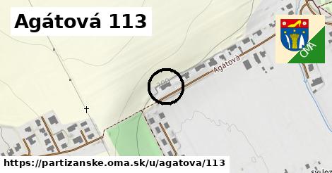 Agátová 113, Partizánske