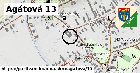 Agátová 13, Partizánske