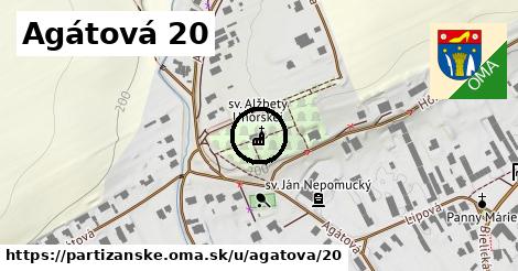 Agátová 20, Partizánske