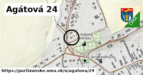Agátová 24, Partizánske