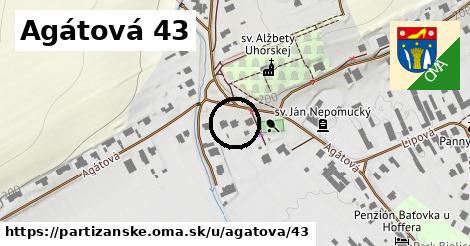 Agátová 43, Partizánske