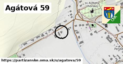 Agátová 59, Partizánske