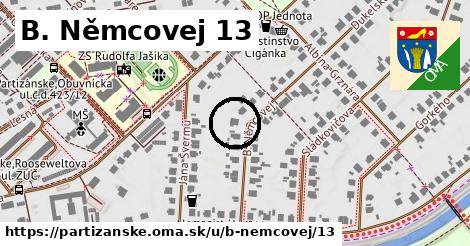 B. Němcovej 13, Partizánske