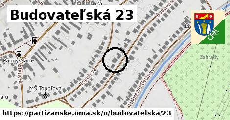 Budovateľská 23, Partizánske