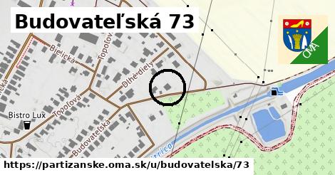 Budovateľská 73, Partizánske