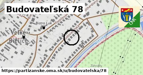 Budovateľská 78, Partizánske