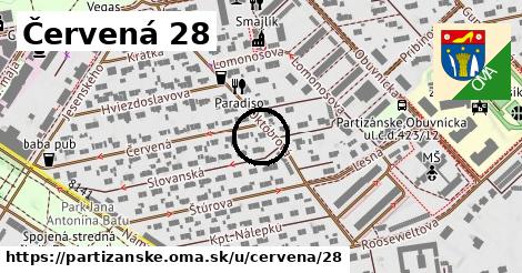 Červená 28, Partizánske