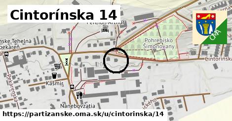 Cintorínska 14, Partizánske