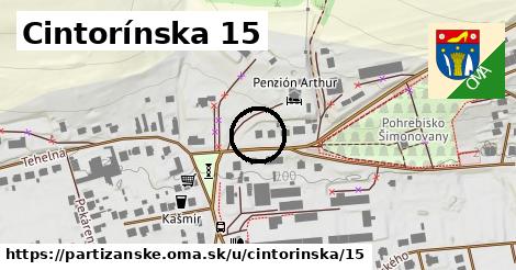 Cintorínska 15, Partizánske