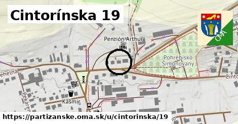 Cintorínska 19, Partizánske