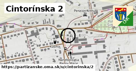 Cintorínska 2, Partizánske