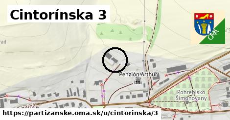 Cintorínska 3, Partizánske