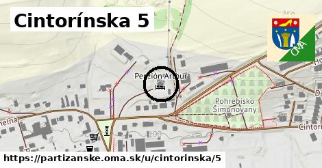 Cintorínska 5, Partizánske