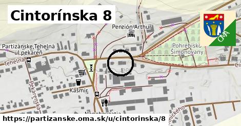 Cintorínska 8, Partizánske
