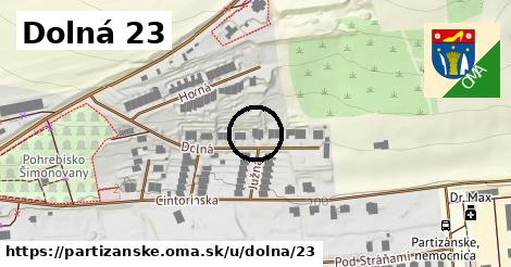 Dolná 23, Partizánske