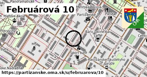 Februárová 10, Partizánske