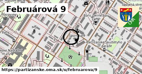 Februárová 9, Partizánske