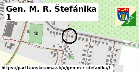 Gen. M. R. Štefánika 1, Partizánske