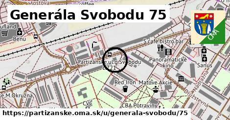 Generála Svobodu 75, Partizánske