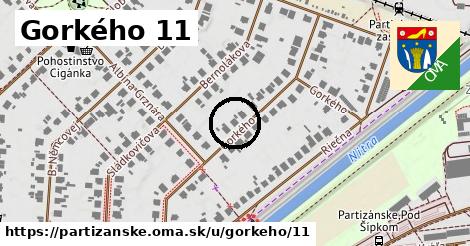 Gorkého 11, Partizánske