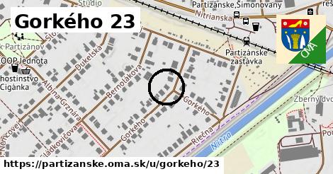 Gorkého 23, Partizánske