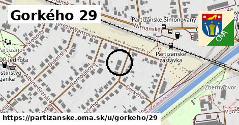 Gorkého 29, Partizánske