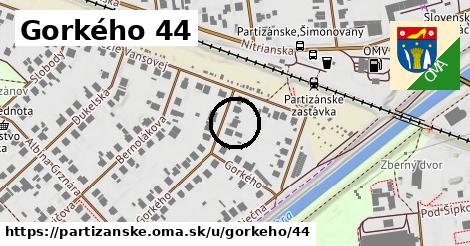 Gorkého 44, Partizánske