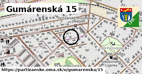 Gumárenská 15, Partizánske