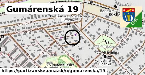 Gumárenská 19, Partizánske