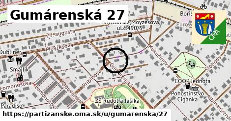 Gumárenská 27, Partizánske