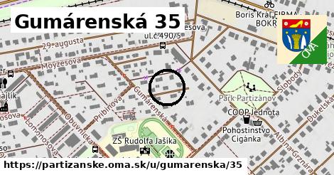 Gumárenská 35, Partizánske