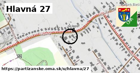 Hlavná 27, Partizánske