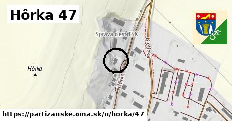 Hôrka 47, Partizánske