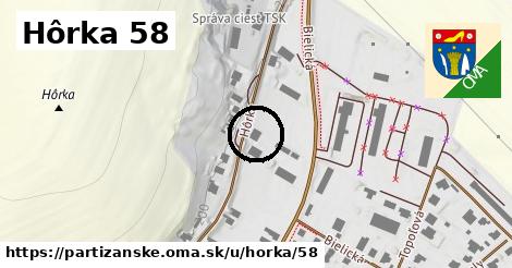 Hôrka 58, Partizánske