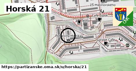 Horská 21, Partizánske