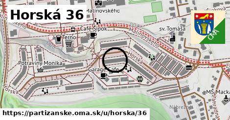 Horská 36, Partizánske