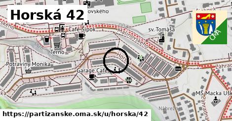 Horská 42, Partizánske