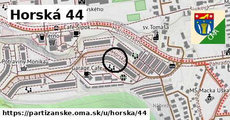 Horská 44, Partizánske