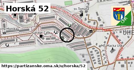 Horská 52, Partizánske