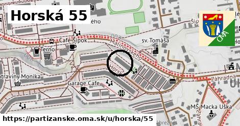 Horská 55, Partizánske