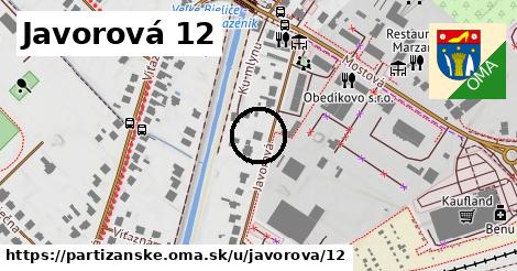 Javorová 12, Partizánske