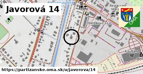 Javorová 14, Partizánske