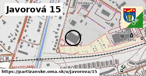 Javorová 15, Partizánske