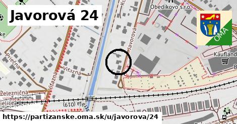Javorová 24, Partizánske