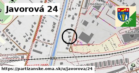 Javorová 24, Partizánske